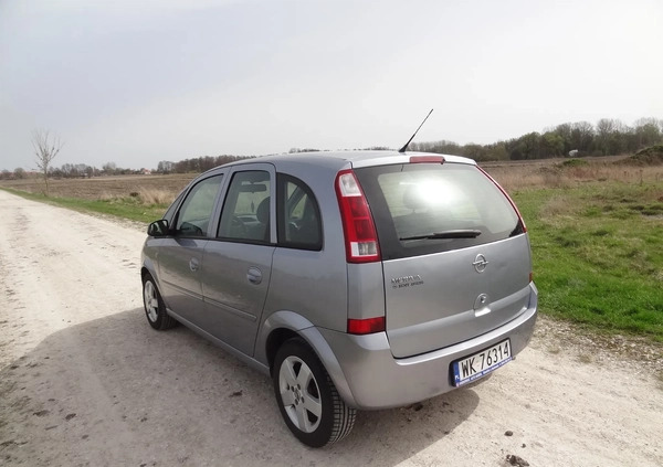 Opel Meriva cena 8400 przebieg: 205000, rok produkcji 2005 z Pruszków małe 56